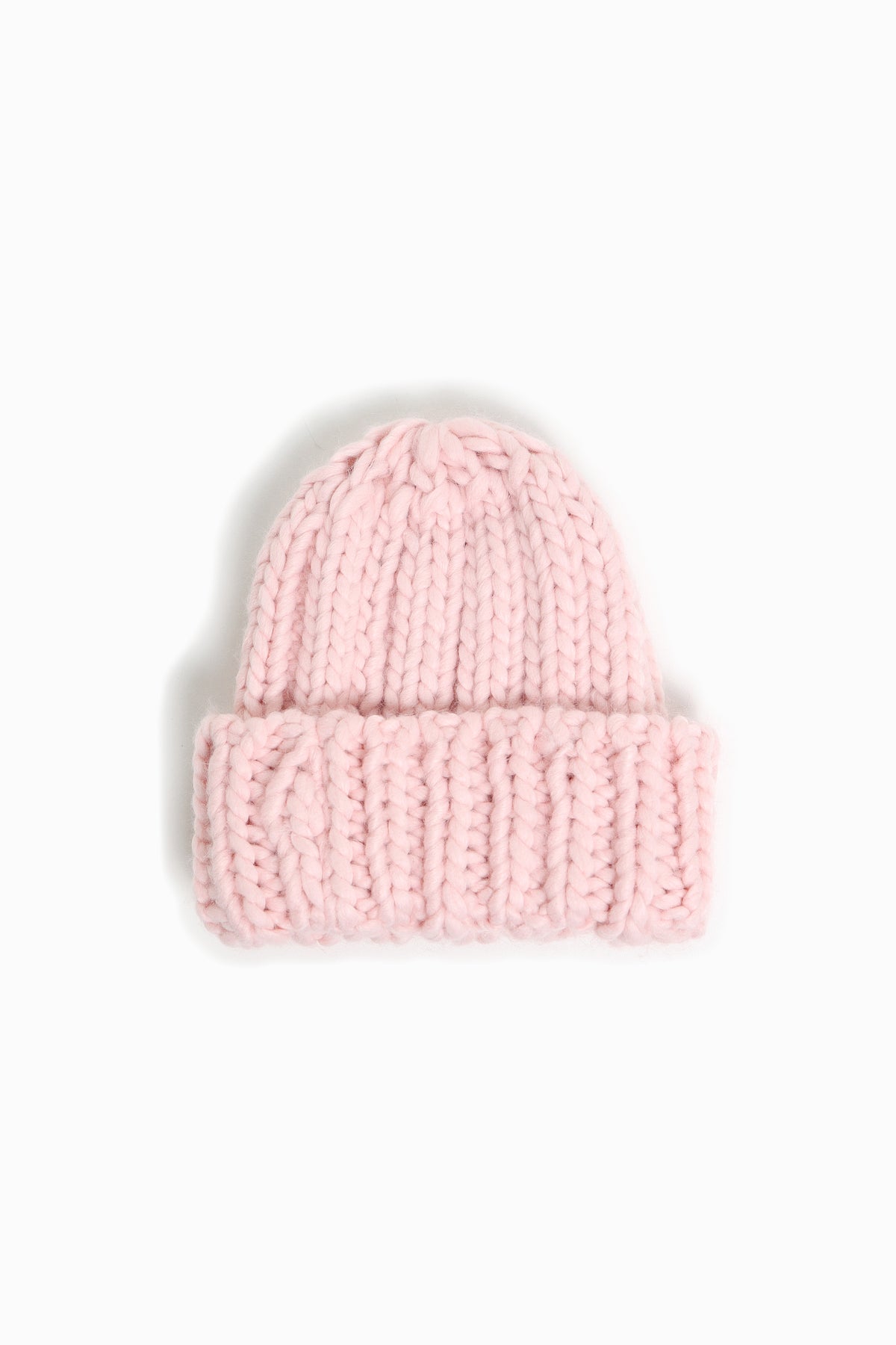 Hand-Knitted Chunky Beanie Hat