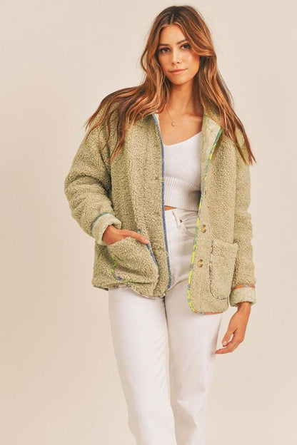 Betty Sherpa Fleece Jacket