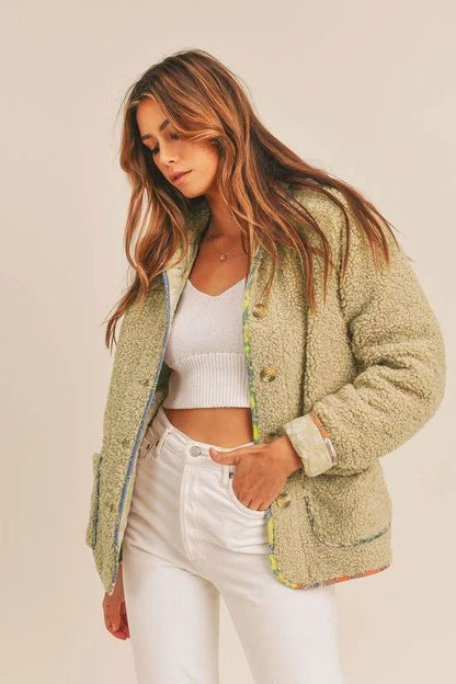 Betty Sherpa Fleece Jacket