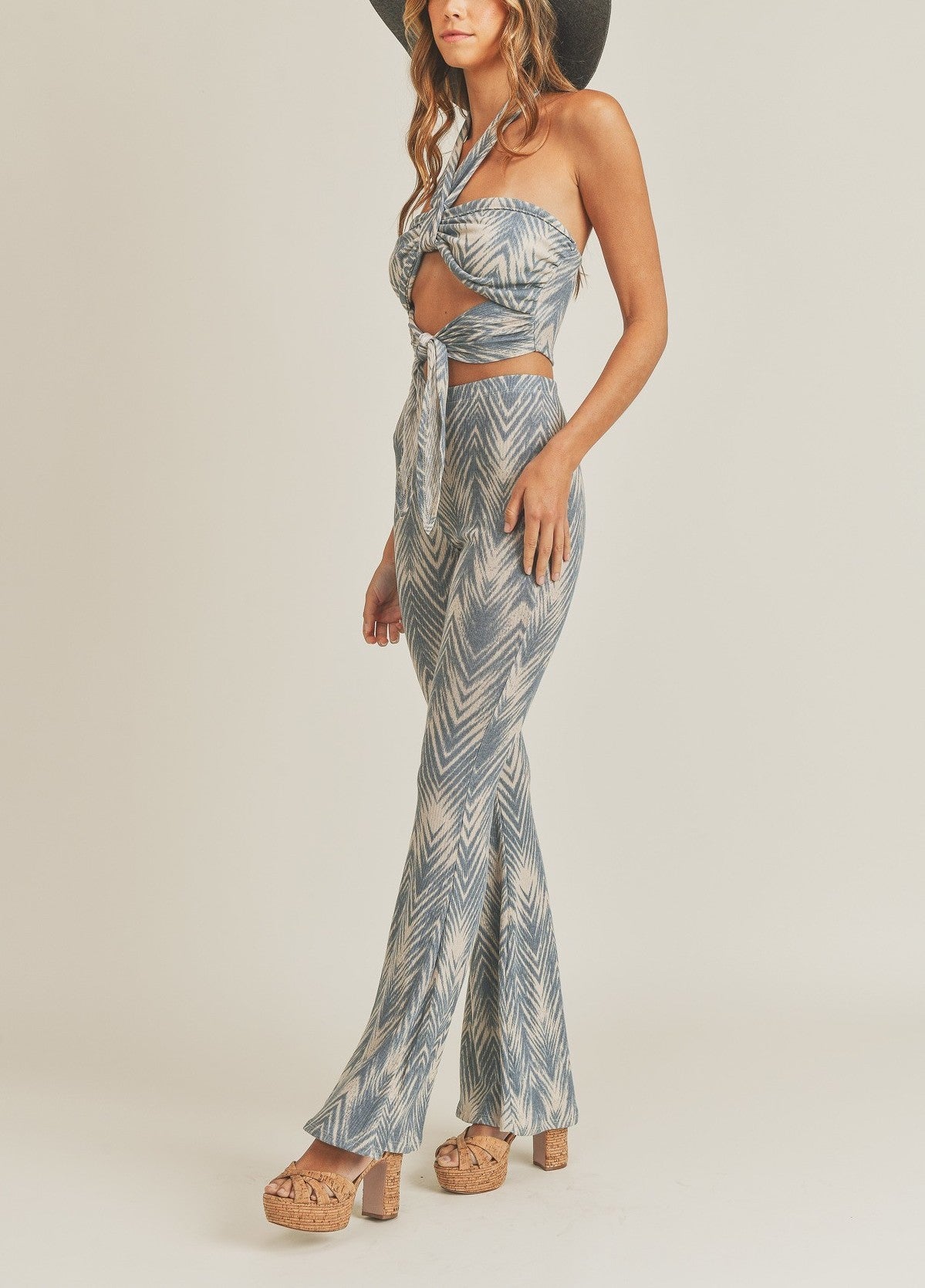 Annabelle Halter & Bell Bottom Set