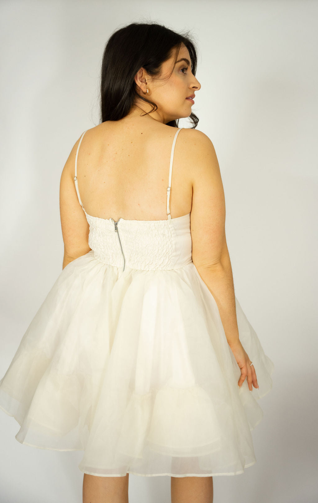 Shop New: Cora Mini Dress - White