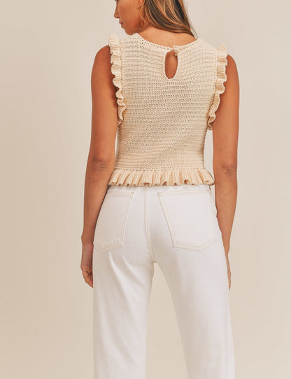 Aleece Crochet Tank Top