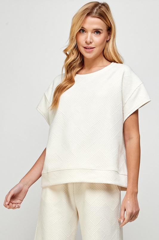 Annette Short Sleeve Sweatshirt