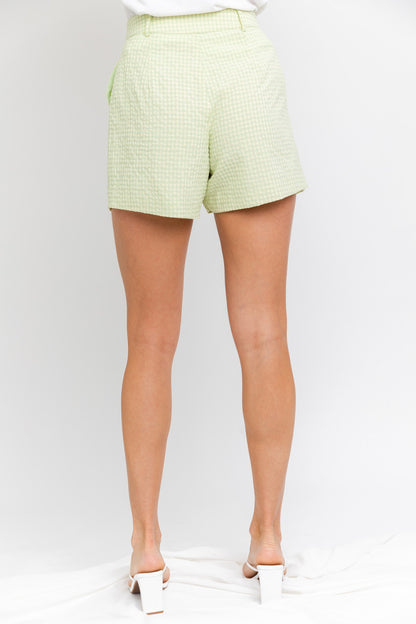 Adina Gingham Shorts